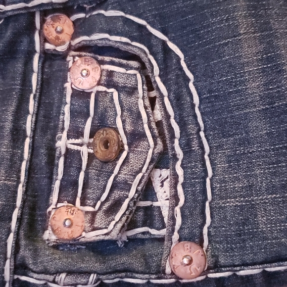 True Religion Jeans Billy Super T Cut Y2K - Picture 4 of 8